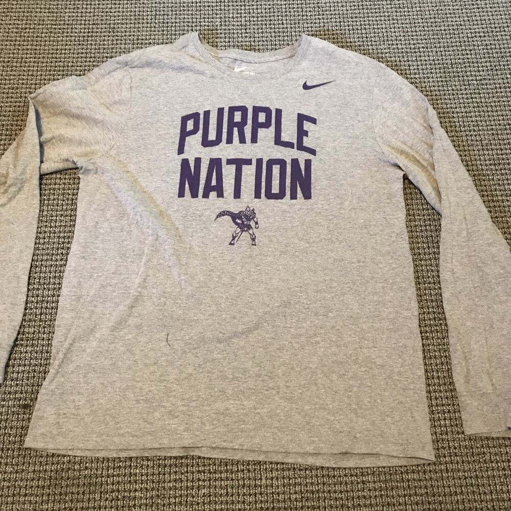 Nike Athletic‎ Cut Long Sleeve Tee XL “purple nation”